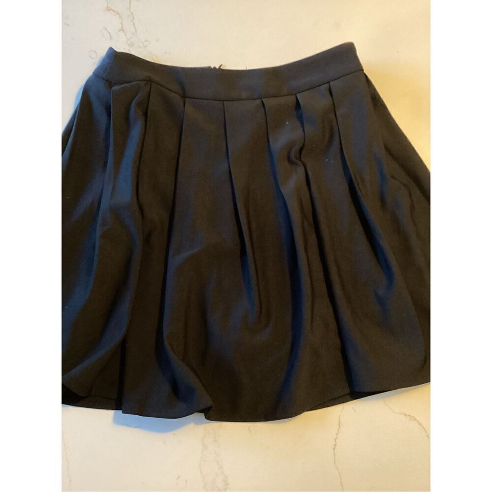 Dolce Vita Collection Pleated Black Skort Sz 34 Academia Classic